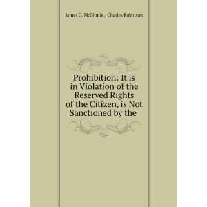   is Not Sanctioned by the . Charles Robinson James C. McGinnis  Books