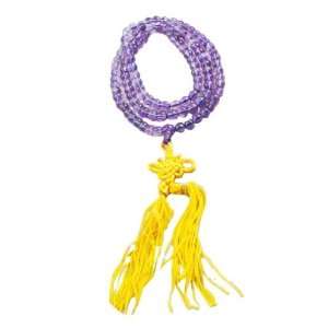    Amethyst Prayer Beads Mala  108 Beads Arts, Crafts & Sewing
