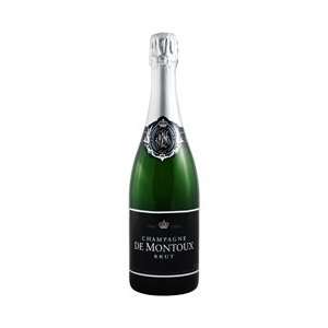   : De Montoux Brut Champagne, France NV 750ml: Grocery & Gourmet Food