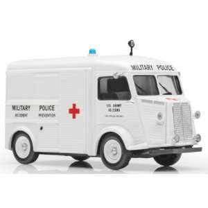   IXO 1/43 Citroen Type H Van US Military Police Ambulance: Toys & Games