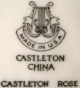 CASTLETON china CASTLETON ROSE pattern GRAVY BOAT oval  