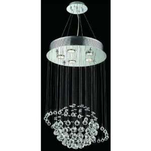  Elegant Lighting 2004D16C/SS chandelier: Home Improvement