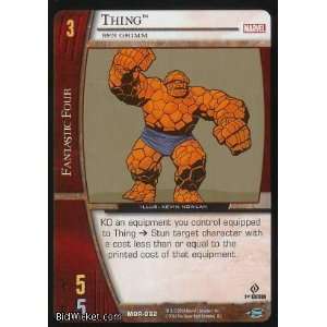     Thing, Ben Grimm #062 Mint Foil 1st Edition English): Toys & Games