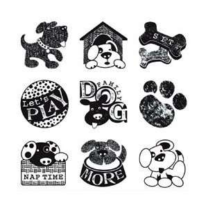  Inkadinkado Inchie Clear Stamps Dogs; 2 Items/Order Arts 