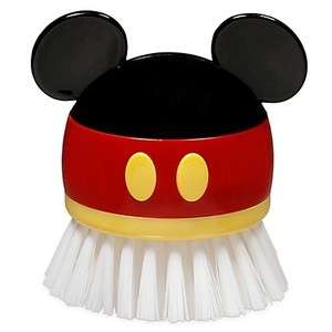 Disney World Best of Mickey Body Parts Kitchen Dish Pot Scrubber Brush 