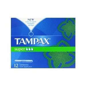  Tampax Super x 12