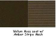 Standard Seat Fabric Options (pictures may take a bit to load)
