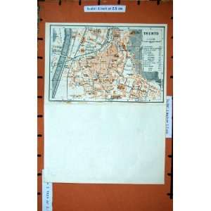  MAP 1927 TYROL PLAN BREGENZ RIEDEN LINDAU RORSCHACH: Home 