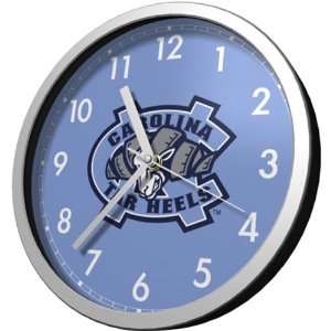  North Carolina Tar Heels (UNC) Steel Wall Clock: Sports 