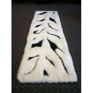  Animal Print Shag 2 Ft. 2 In. X 7 Ft. 7 In. Shaggy Area 