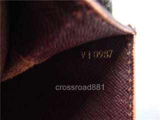   Louis Vuitton Burgundy Taiga Leather Large Briefcase Fair Condition