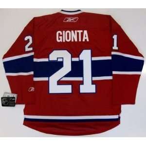 Brian Gionta Montreal Canadiens Jersey Real Rbk Red