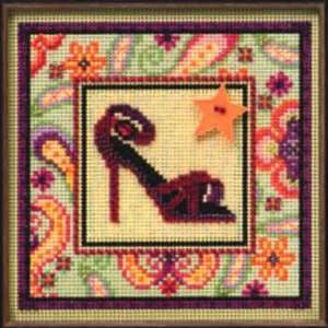  High Heel Kit (cross stitch & beads): Arts, Crafts 