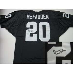  Darren McFadden Signed Jersey   Wilson Hologram: Sports 