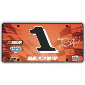   Plates Signature Series #1 Jamie McMurray License Plate: Automotive