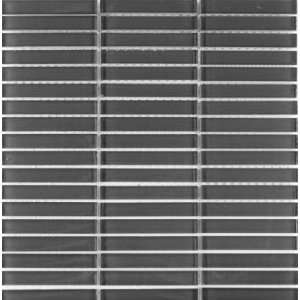  Sample   T38 Grey Glass Mosaic A4011 Tile Sample 