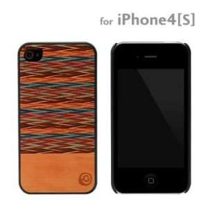    man&wood Wood Cover for iPhone 4S/4 (Browny Check) Electronics