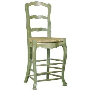    Set of Two Ladderback 30 High Bar Stools