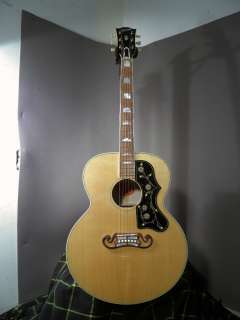   Gibson SJ 200 Acoustic Guitar Spruce/Maple Bozeman Montana OHSC  