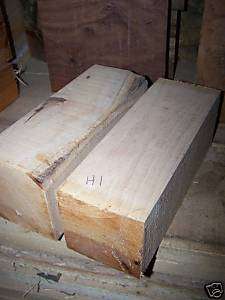 LOT 2 LARGE SWEET GUM TURNING BLOCKS BLANKS  