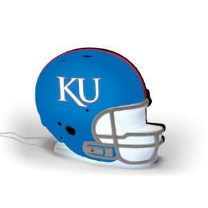    NCAA Kansas Jayhawks LED Lit Football Helmet: Sports & Outdoors