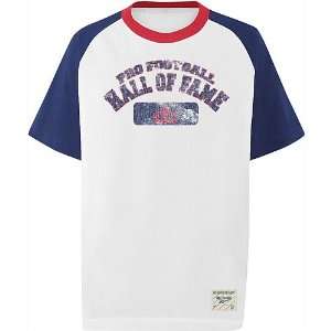 Pro Football Hall of Fame Youth Distressed T Shirt Medium  