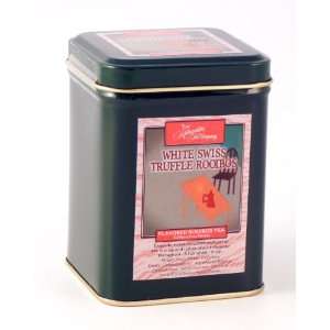 White Swiss Truffle Rooibos Loose Tea, 4 oz in a reusable gift tin 