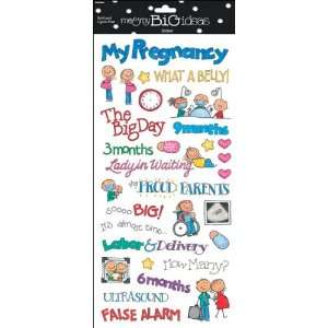  Me & My Big Ideas Sayings Stickers 5 1/2 Inch by 12 Inch 