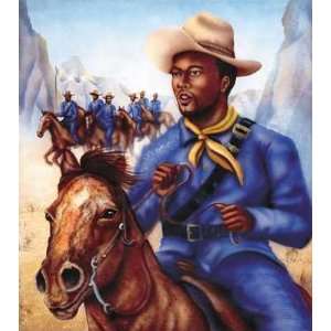 Buffalo Soldier Poster Print