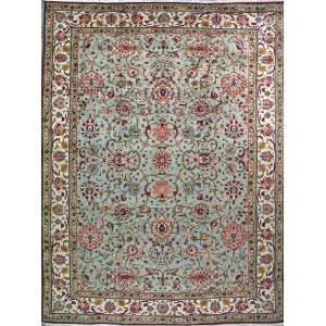   Tabriz Persian Rug 9 6 x 12 8 Authentic Persian Rug: Home & Kitchen