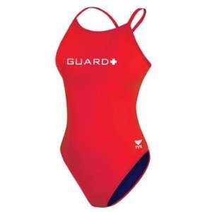  TYR Lifeguard Durafast Ringback Swimsuit TGNG7