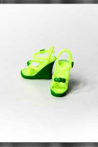 AS1029 BN Green Fashion Shoes for Barbie & FR  