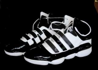 ADIDAS TS Supernatural Black & White Basketball Shoes Sz 18 New 