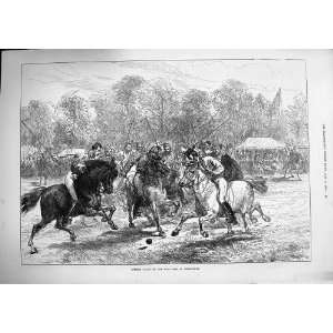  1874 Opening Match Polo Club Hurlingham Sport Horses: Home 
