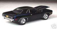 HIGHWAY 61 COLLECTIBLES & SUPERCAR 1:18 BLACK SUPERSTREET 1970 HEMI 