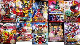 Super Sentai Combo Set!! 2001 Gaoranger To 2011 Gokaiger DVD BOX 