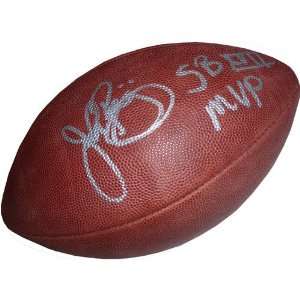  John Riggins Autographed Football with SB MVP Inscription 