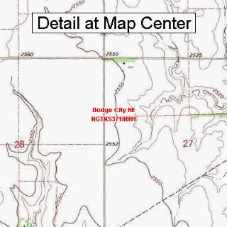   Map   Dodge City NE, Kansas (Folded/Waterproof)