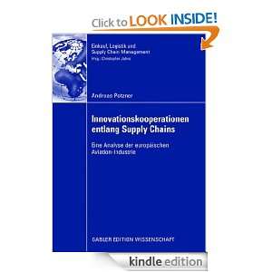 Innovationskooperationen entlang Supply Chains: Eine Analyse der 
