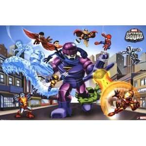  Marvel   Super Hero Squad   Poster (34x22): Home & Kitchen