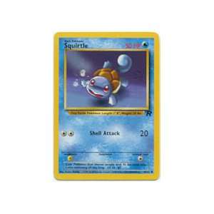  Pokemon Team Rocket Unlimited Common Squirtle 68/82 Toys 