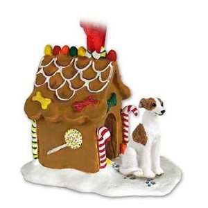  Whippet Gingerbread House Christmas Ornament: Home 