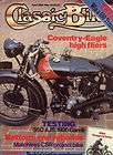 CLASSIC BIKE JUNE 1983 COVENTRY EAGLE HIGH FLIERS 350 AJS 1926 GARELLI
