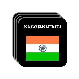  India   NAGOJANAHALLI Set of 4 Mini Mousepad Coasters 