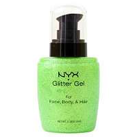NYX COSMETICS BODY GLITTER GEL PICK ANY 1 COLOR YOU LIKE   FREE 