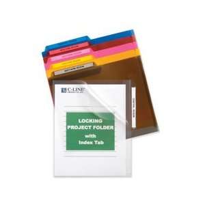  CLI33727 C Line Products, Inc. Locking Project Folders,w 