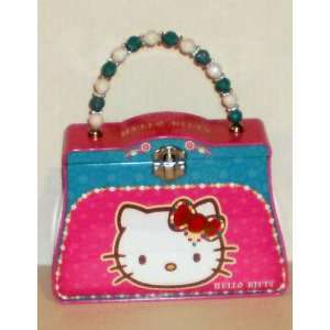  Hello Kitty Handbag Tin with Beaded Handle: Toys & Games