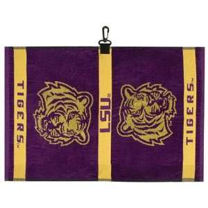  LSU Tigers NCAA Woven Jacquard Towel