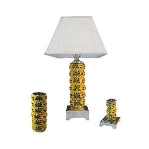  Global Pickings 20809121308 Sundrenched Bangle Table Lamp 