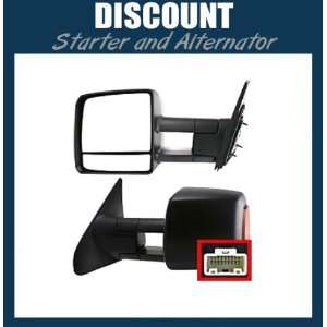  New Driver Side Mirror LH, 2007 2011 Toyota Tundra, Power 